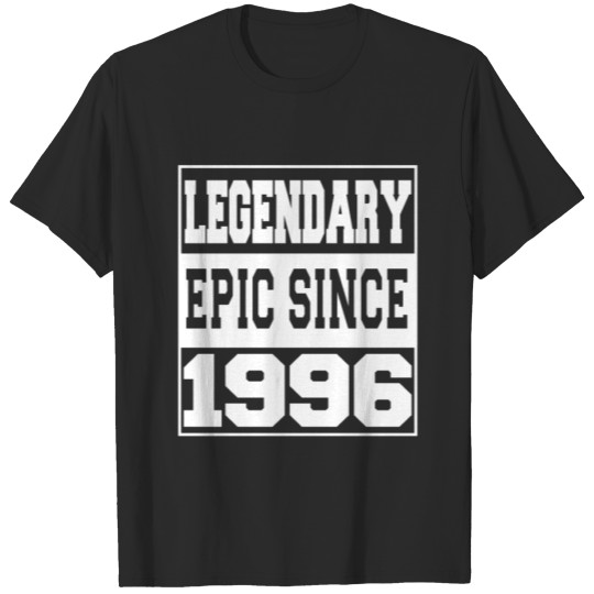 Discover Legendary Epic Since 1996 T-shirt