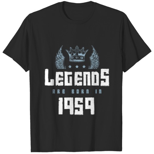 Discover 1959 legends born in T-shirt