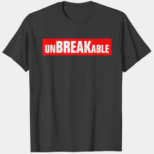 I AM UNBREAKABLE GYM WORKOUT FITNESS SUCCESS MONEY T-shirt