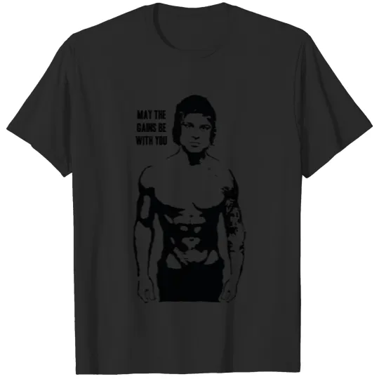 Discover Zyzz May the gains be with you T-shirt