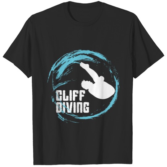 Discover Cliff Diving Lover Future Cliff Jumping Diver T-shirt