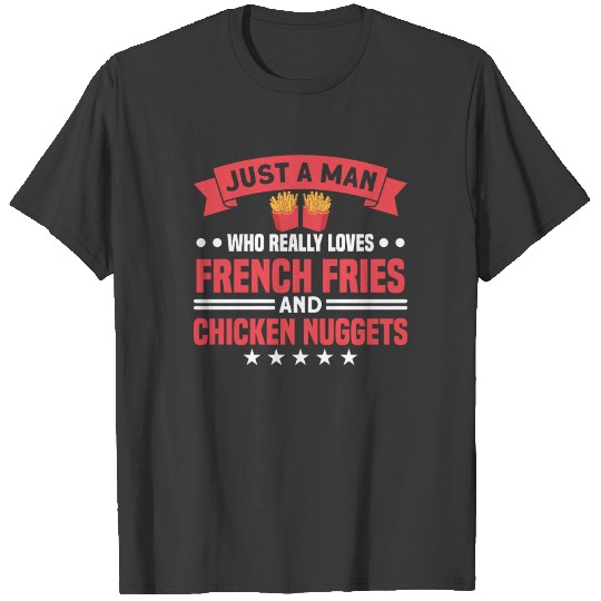 Fries Lover Fries Lover French Fries gift T-shirt