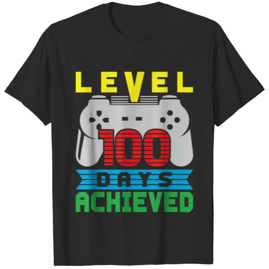 Discover Video Gamer Student 100th Day Teacher 100 Days T-shirt