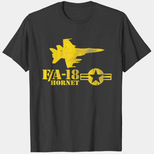 Navy Fighter Jet FA18 Hornet2 T-shirt