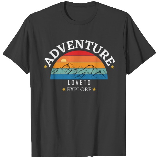 Adventure Mount Rainier T Shirt Design T-shirt