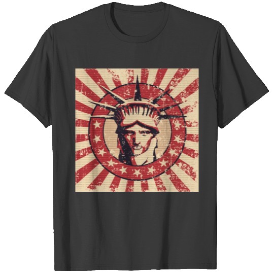 The Statue of Liberty USA Vintage T-shirt