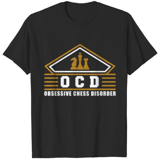 Discover OcdObsessive Chess Disoder Funny T-shirt