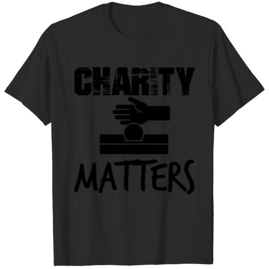 Discover Charity Matters T-shirt