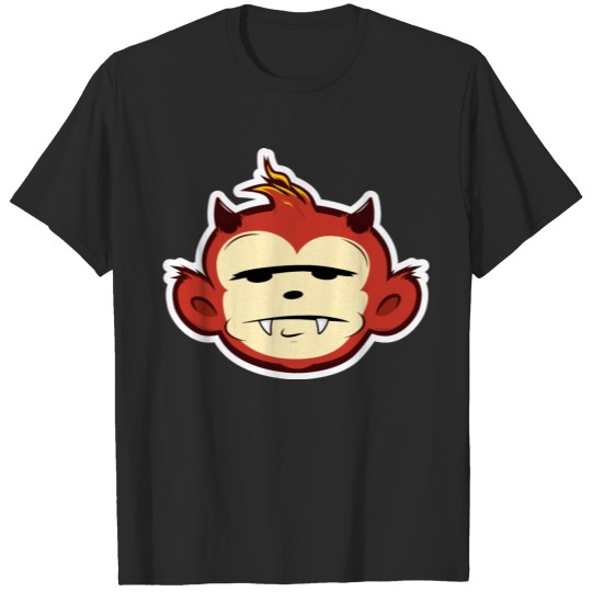 Devil Monkey Face T-shirt