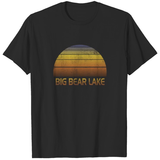 Discover Vintage Big Bear Lake Family Vacation Souvenir T-shirt