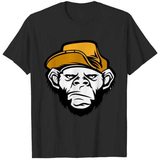 gorilla face T-shirt