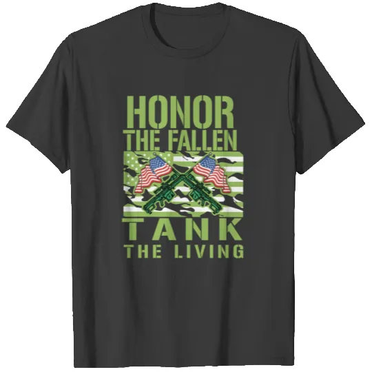 Honor The Fallen Thank The Living Memorial Day T-shirt