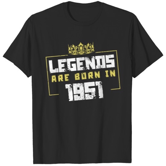 Discover 1951 legends born in T-shirt