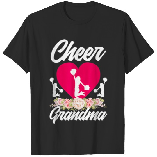 Discover Cheer Grandma Cheerleader Grandma Funny T-shirt