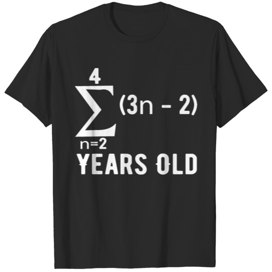 Funny Math Geek 21st Birthday 21 Years Old Shirt T-shirt