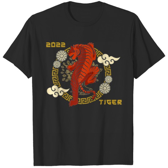 Discover Happy Chinese New Year 2022 Year of The Tiger T-shirt