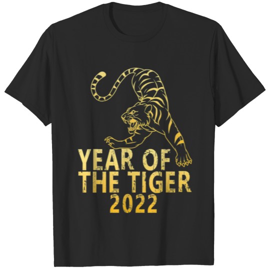 Discover Happy Chinese New Year 2022 Year of The Tiger T-shirt