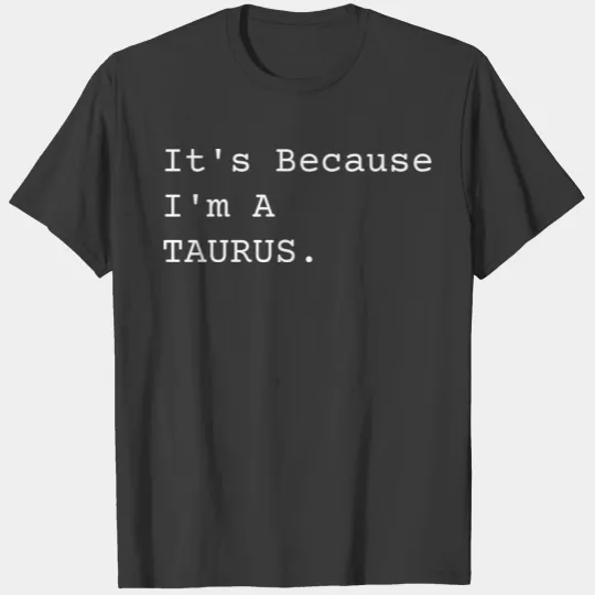 Discover Taurus Minimalist Horoscope Constellation T-shirt