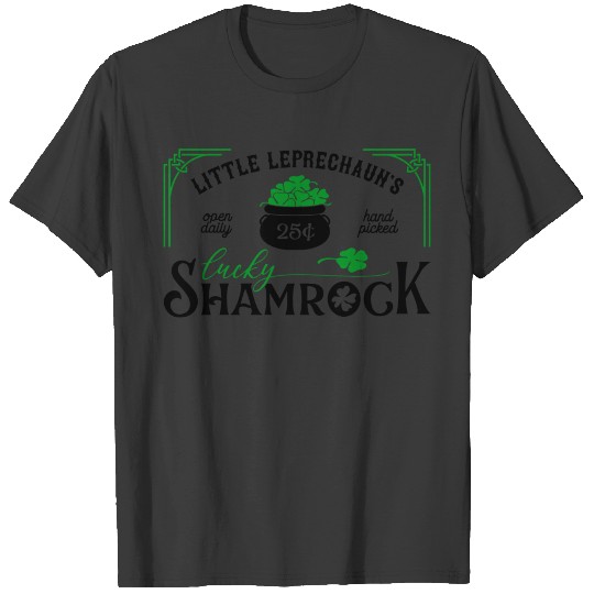 Four Leaf Clover Shirt Saint Patricks Day T Shirt T-shirt