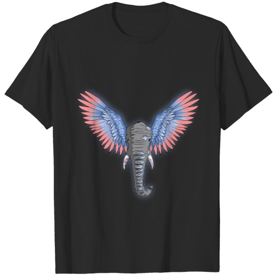 Discover Elephant Wings T-shirt