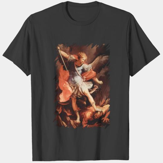 St Michael The Archangel Angel Saint Guido Reni T-shirt