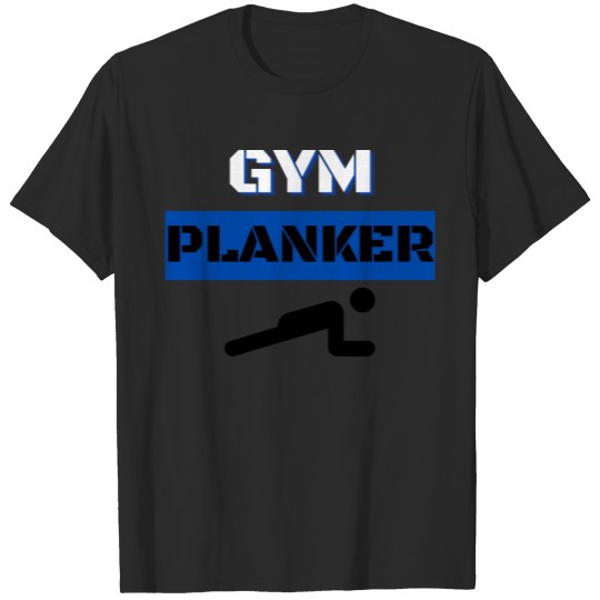 Discover Gym planker - Fitness Gym T-shirt