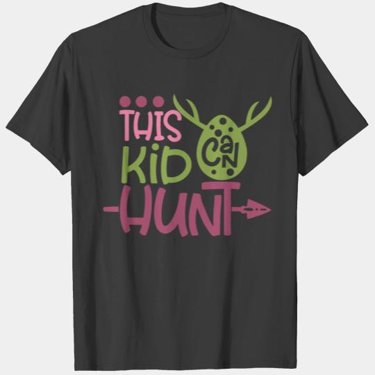 This Kid can Hunt Easter Gift T-shirt