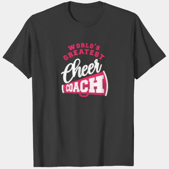 Cheer Cheerleading Coach World'S T-shirt