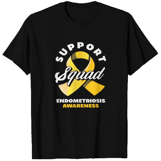 Support Squad Endometriosis Awareness T-shirt