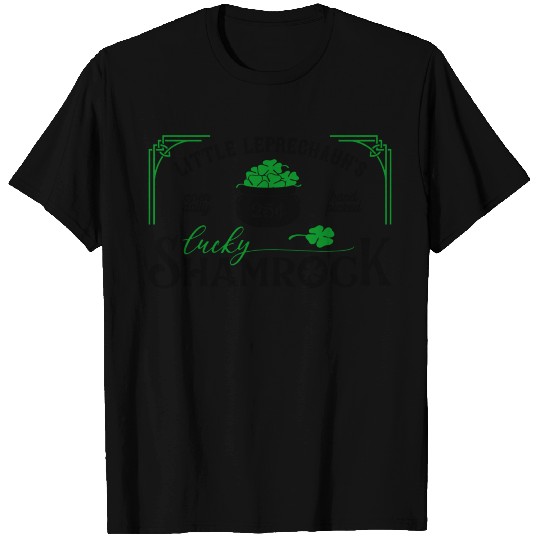 Four Leaf Clover Shirt Saint Patricks Day Shirt T-shirt