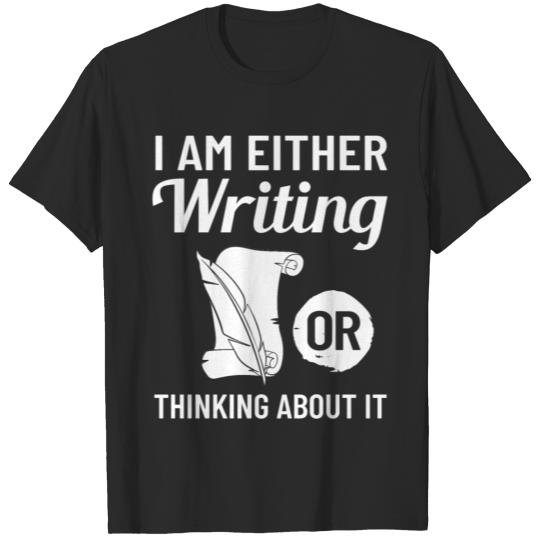 Book Author Writer Beginner Quotes T-shirt