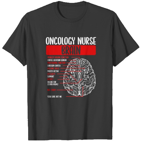 Oncology Nurse Badge Oncology Nursing Accessoires T-shirt