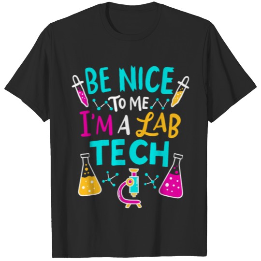 Discover Funny Laboratory technician Lab Tech Gift Science T-shirt