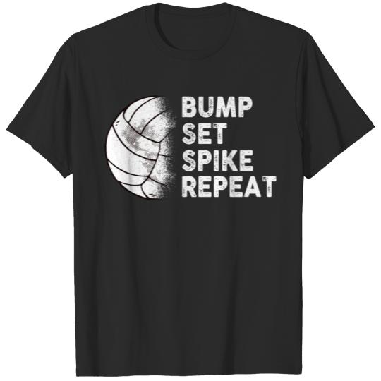Discover Bump Set Spike Volleyball T-shirt