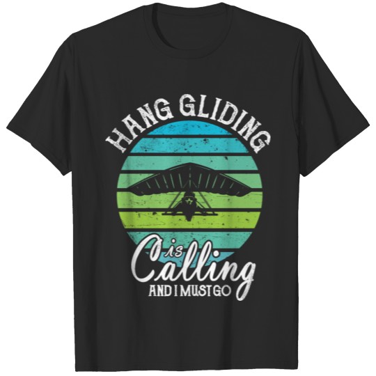 Discover Cool Funny Hang Gliding Glider Club Enthusiasts T-shirt
