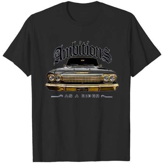 Discover Ambitions as a rider T-shirt