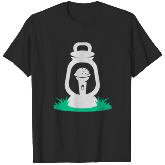 comedy campout icon white T-shirt