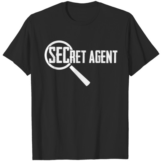 Discover Secret Agent Inspector Spy Police Detective T-shirt