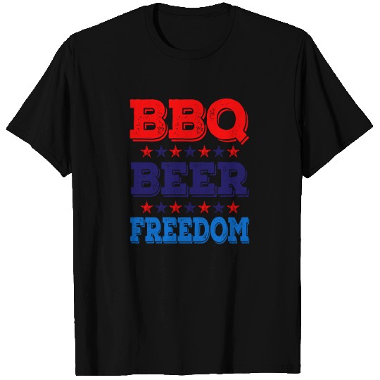 BBQ BEER FREEDOM Classic T-Shirt T-shirt