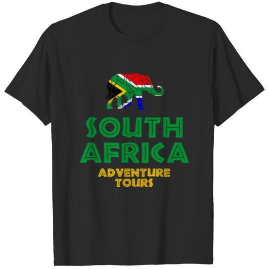 Discover South Africa - Adventure Tours - Elephant T-shirt