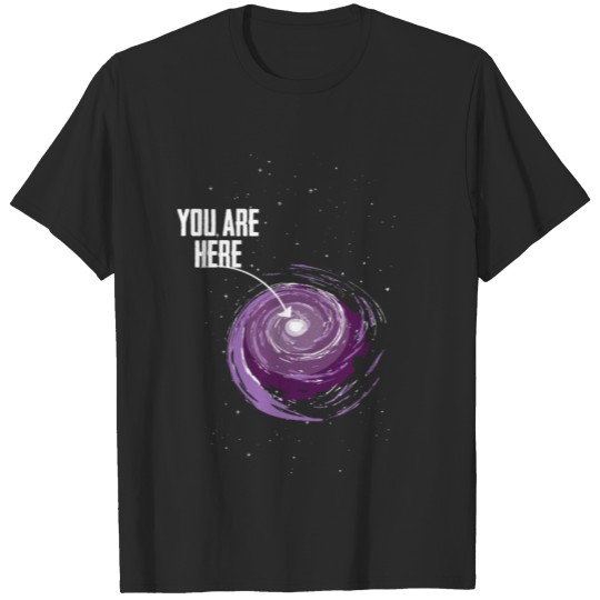 Space Astronomy Galaxy Moon Landing Planets Stars T-shirt