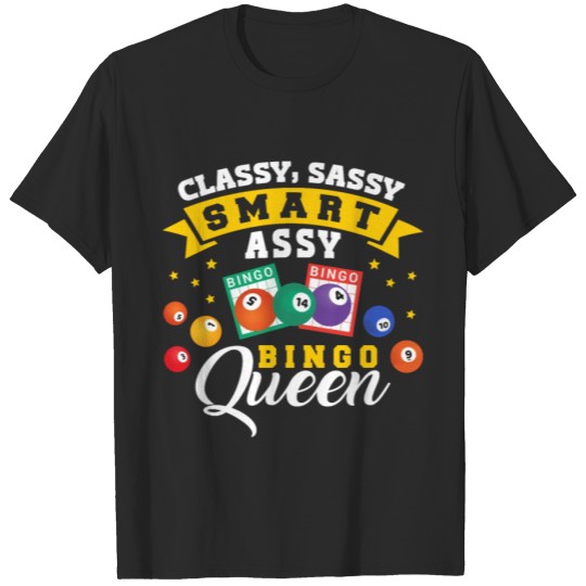 Discover ClassySassySmart AssyBingo T-shirt