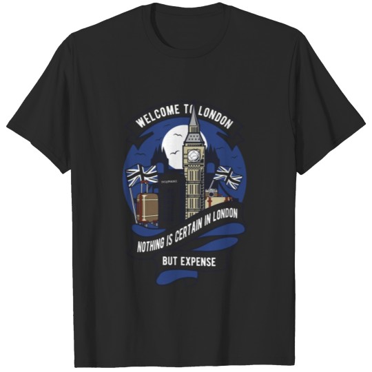 Discover Welcome To London T-shirt