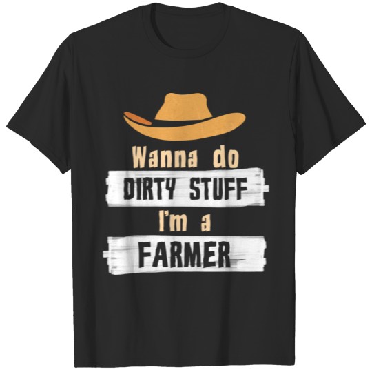 Discover Dirty Farmer Joke Design for proud Farmers T-shirt