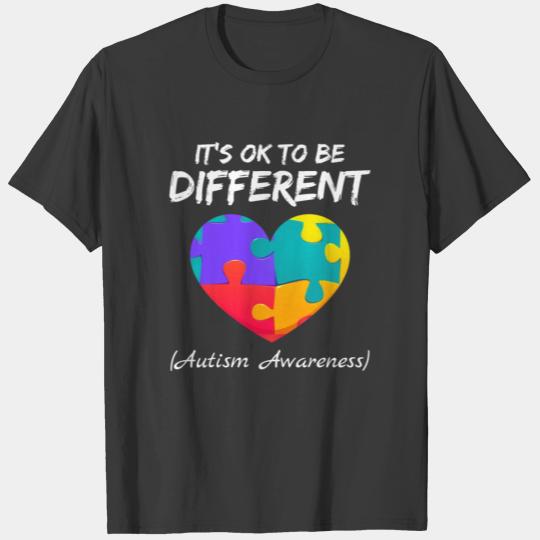 Autism Autistic Awareness Puzzle Heart Warrior T-shirt