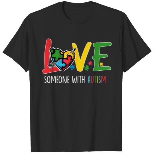 Discover Love Someone With Autism Shirt, Autism Awareness S T-shirt
