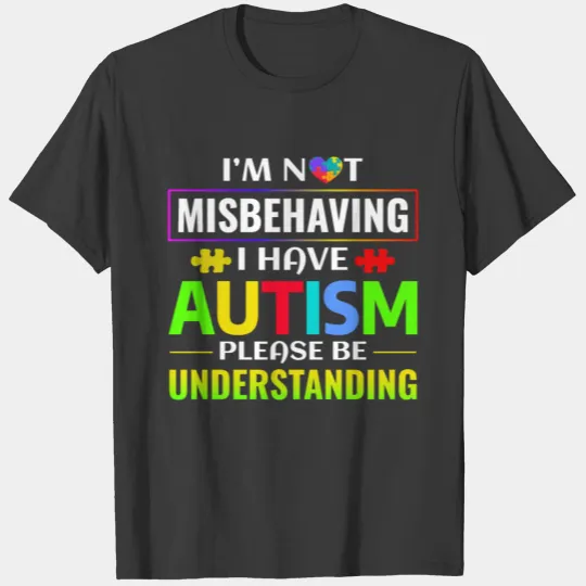 Autism Autistic Awareness Puzzle Heart Warrior T-shirt