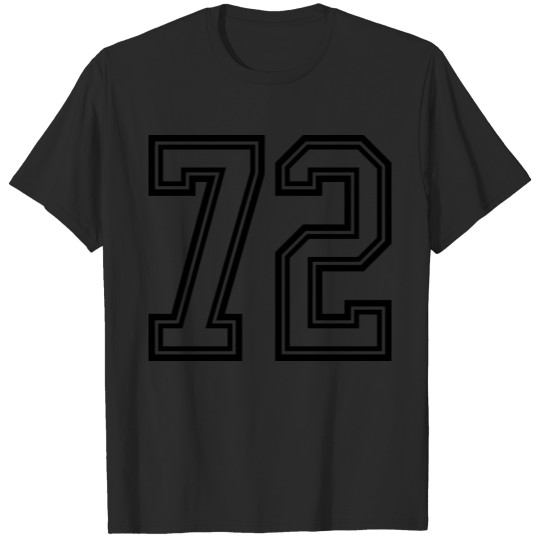 Discover 72 Number symbol T-shirt