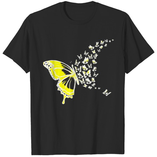 Discover Schmetterlingsschwarm T-shirt