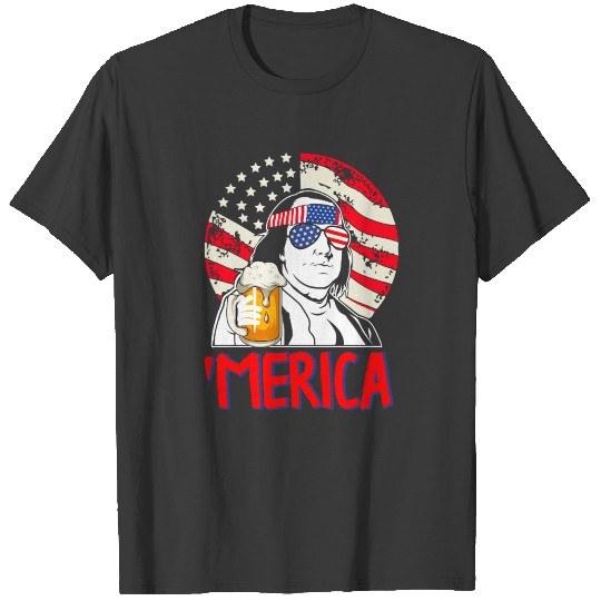 Ben Franklin ben drankin america T-shirt